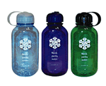 Words Purify Water - Cobalt Blue Water Bottle