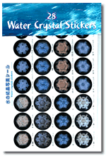 Water Crystal Stickers